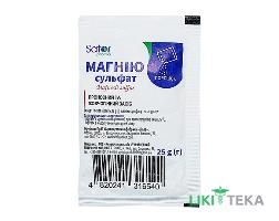 Магния Сульфат Sator Pharma пор. 25 г пакет