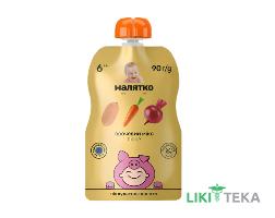 Пюре Малятко Овочевий мікс 90 г, пакет