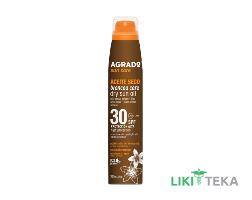 Agrado (Аградо) Масло для тела активатор загара сухая SPF 30 200 мл