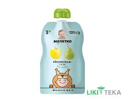 Пюре Малятко яблуко і груша 120 г