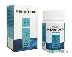 Мелатонін Fidem Pharm капсули желатинові №30