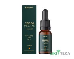 КБД (CBD) Масло Изолят Минд Ши (Mind Shi) Апельсин 2000 мг, 10 мл