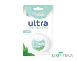 Зубная нить Fesco (Феско) Ultra Fresh Clean Mint мята 40 м