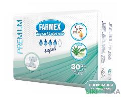 Подгузники для взрослых Фармекс Премиум (Farmex Premium) Super Medium №30