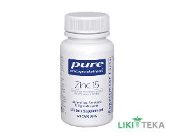Pure Encapsulations (П`юр Енкапсулейшнс) Цинк піколінат капсули 15 мг №60