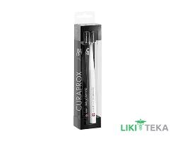 Набор зубных щеток Curaprox (Курапрокс) White is Black Duo Ultrasoft 2 шт