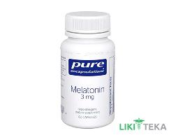 Pure Encapsulations (Пьюр Энкапсулейшнс) Мелатонин капсулы 3 мг №60