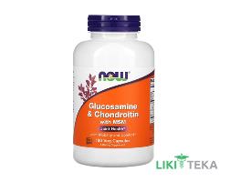 NOW (Нау) Глюкозамин с МСМ капсулы №180