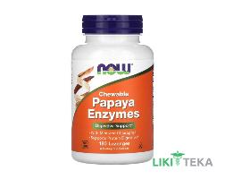 NOW (Нау) Papaya Enzyme (Папаи ферменты) пастилки №180