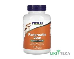 NOW (Нау) Панкреатин 2000 капс. №250