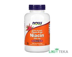 NOW (Нау) Ниацин Flush-Free капс. 500 мг №180