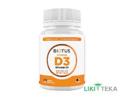 Biotus Vitamin D3 (Біотус) Вітамін D3 капсули 1000 МО №120