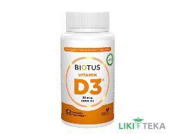 Biotus Vitamin D3 (Біотус) Вітамін D3 капсули 1000 МО №180