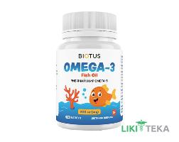 Biotus Omega-3 for Kids (Биотус) Омега-3 для детей рыбий жир капсулы 300мг №120