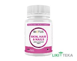 Biotus Hair, Skin & Nails (Биотус) Комплекс Волосы, кожа и ногтт таблетки №30