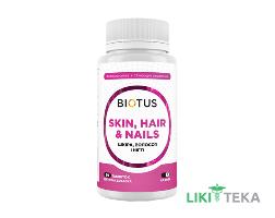 Biotus Hair, Skin & Nails (Биотус) Комплекс Волосы, кожа и ногтт таблетки №60