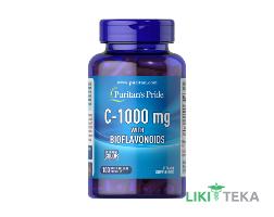 Puritan`s Pride (Пуританс Прайд) Витамин С 1000 Цитрусовые биофлавоноиды капсулы №100