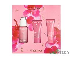 Набір Кодалі Віногідра (Caudalie Vinohydra Serum) Сироватка Vinohydra гіалуронова 30 мл + Гель Vinohydra для вмивання 30 мл + Маска-крем Vinohydra зволожуюча 15 мл