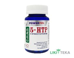 5-HTP (5-гідрокситриптофан) Пауерфул (Powerful) капсули №60 у флак.