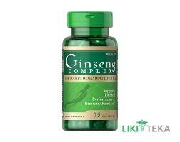 Puritan`s Pride (Пурітанс Прайд) Женьшень комплекс капс. №75