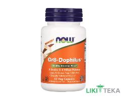 NOW (Нау) Пробиотики Gr8-Долфилус веганські капсули №60