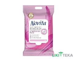 Салфетки для интимной гигиены Тм Novita Biolin Intimate с пребиотиком №15