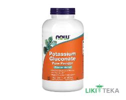 NOW (Нау) Калію глюконат пор. 454 г банка №1
