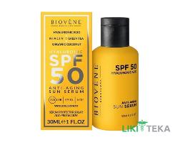 Биовен (Biovene) Сыворотка для лица увлажняющая против старения с гиалуроновой кислотой SPF50 30 мл