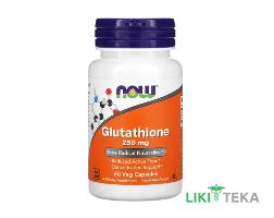 NOW (Нау) Глутатион веганские капс. 250 мг №60