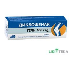 Диклофенак гель 50 мг/г по 100 г в тубах