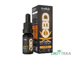 Рестлаб КБД (Restlab CBD) масло 20% капли пероральные со вкусом мандарина 10 мл