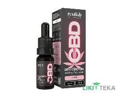 Рестлаб КБД (Restlab CBD) масло 20% капли пероральные со вкусом вишни 10 мл