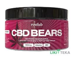 Рестлаб КБД (Restlab CBD) Желейные мишки з канабидиолом со вкусом вишни 40 г