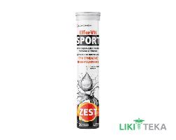 Зест (Zest) Еффервіт Спорт таблетки шип. №20 у тубах