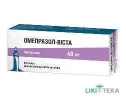 Омепразол-Виста капс. гастрорезист. 40 мг №28 (14х2)