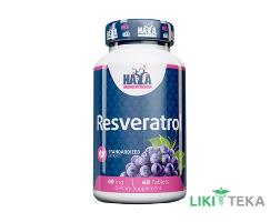 Haya Labs (Хайя Лабс) Ресвератрол табл. 40 мг №60