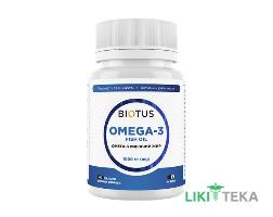 Biotus Omega-3 Fish Oil (Біотус) Омега-3 ісландський риб`ячий жир капс. 1000 мг №60