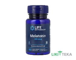 Life Extension (Лайф Екстеншн) Мелатонін капсули по 300 мкг №100