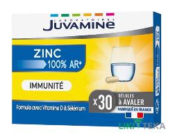 Juvamine (Жувамін) Цинк Імунітет капсули №30