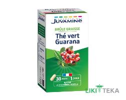 Juvamine (Жувамин) Зеленый чай + Гуарана капсулы №30