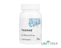 Thorne (Торн) Zinc Picolinate (Цинк Пиколинат) капсулы 15 мг №60