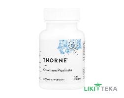 Thorne (Торн) Chromium Picolinate (Хром пиколинат) капсулы №60