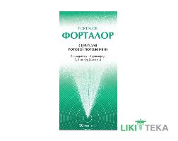 Форталор спрей д/рот. порож. 1,5 мг/мл 30 мл фл.