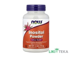 NOW Inositol (Нау Инозитол) порошок 113 г