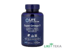 Life Extension (Лайф Екстеншн) Супер Омега-3 Лайф капс. №240