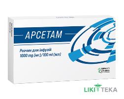 Арсетам раствор д/инф. 1000 мг/100 мл по 100 мл в конт.