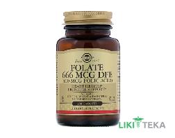 Солгар (Solgar) Фолат таблетки по 400 мкг №250