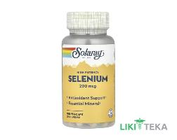 Solaray (Соларей) Селен капсули по 200 мкг №100