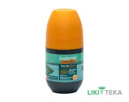 Бабарія (Babaria) для обличчя крем роликовий для чутливої шкіри Алое вера SPF50+ 50 мл