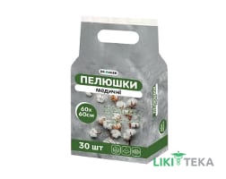 Пелюшки медичні абсорбуючі Dr. Bauer Soft 60 см х 60 см №30